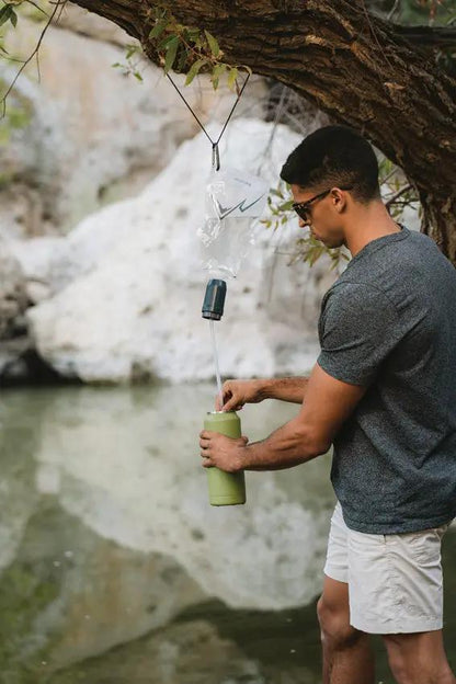 Rapidpure Purifier Multi Use System - Flexible Gravity Hydration Purifier For Bottles Straws And Hydration Packs by Rapidpure