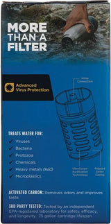 RapidPure Purifier And Insulated Bottle 0160-0124 - Fast Water Purification On The Go Without Squeezing by Rapidpure
