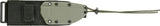 ESEE 3MIL Tactical Fixed Blade Knife For Law Enforcement And Military 8.25in Overall Partially Serrated 1095 Steel by ESEE