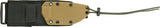 ESEE Model 3 Part Serrated Knife Full Tang 1095 Carbon Steel With Kydex Sheath Rugged Survivalists by ESEE