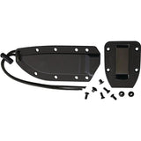 ESEE Model 4 Fixed Blade Knife Partially Serrated 9 Inch 1095 Carbon Steel Full Tang For Outdoor Enthusiasts by ESEE