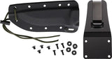 ESEE Model 5 Survival Knife Fixed Blade Survivalists 1095 Carbon Steel Full Tang Glass Breaker Micarta Handles by ESEE