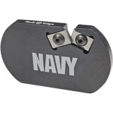 Redi Edge Challenge Coin Sharpener Navy Duromite Cutter Blades 40 Degree Inclusive Angle 20 Degree Double Edge by Redi Edge