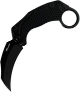 Reate Knives EXO-K Button Lock Black EXO-K BLACK PVD by Reate Knives