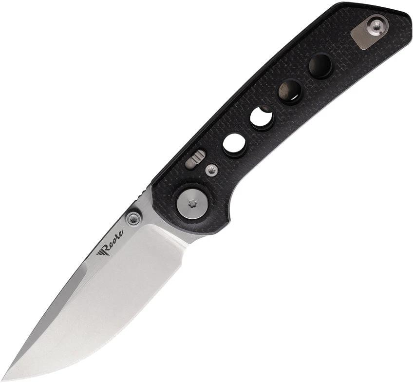 Reate Knives PL-XT Pivot Lock Micarta SW PL-XT BM-SW by Reate Knives