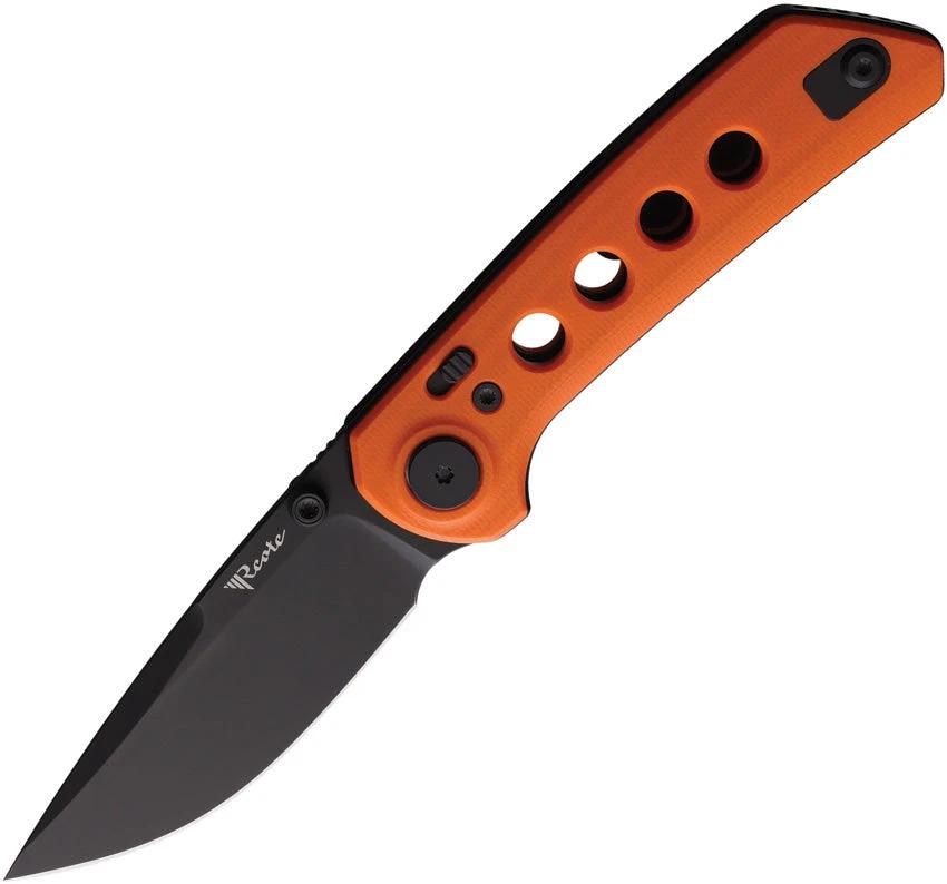 Reate Knives PL-XT Pivot Lock Orange PVD PL-XT G10-OR-BPVD by Reate Knives