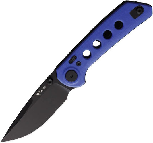 Reate Knives PL-XT Pivot Lock Blue PVD PL-XT BLUE BPVD by Reate Knives