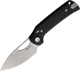 Reate Knives PL XE Pivot Lock Knife Black Micarta Nitro V Blade 4.63in Closed EDC Enthusiasts Premium Build by Reate Knives