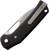 Reate Knives PL XE Pivot Lock Knife Black Micarta Nitro V Blade 4.63in Closed EDC Enthusiasts Premium Build by Reate Knives
