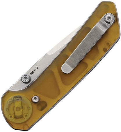 Reate Knives PLXT Pivot Lock Ultem EDC Knife Nitro V Blade For Collectors And Enthusiasts by Reate Knives