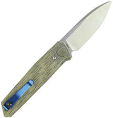 Reate Knives PL-6 Pivot Lock EDC Knife - Nitro V Blade With Dual Finish For Everyday Carry by Reate Knives