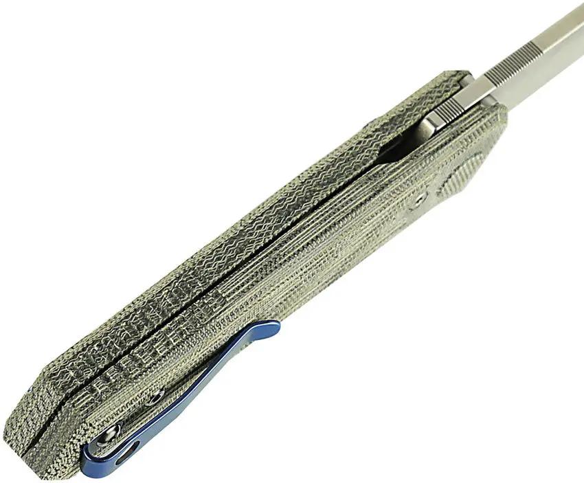 Reate Knives PL-6 Pivot Lock EDC Knife - Nitro V Blade With Dual Finish For Everyday Carry by Reate Knives