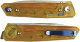 Reate Knives PL-6 Pivot Lock Knife Ultem Handle Premium Nitro V Spear Point 3.63in Blade For EDC Enthusiasts by Reate Knives