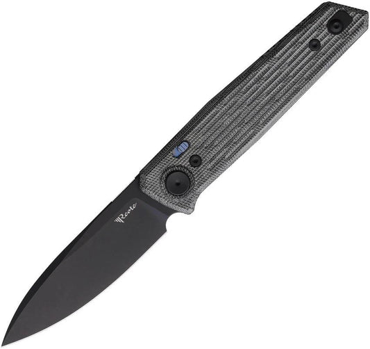 Reate Knives PL-6 Pivot Lock Black Mic REA189 PL6 BLK MIC PVD by Reate Knives
