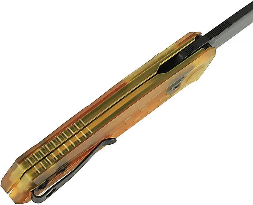 Reate Knives PL-6 Pivot Lock Ultem - Nitro V Steel Blade for Everyday Carry Enthusiasts by Reate Knives