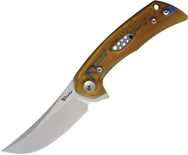 Reate Knives PL7 Pivot Lock Ultem Handle Nitro V Blade Premium EDC Knife For Collectors And Enthusiasts by Reate Knives