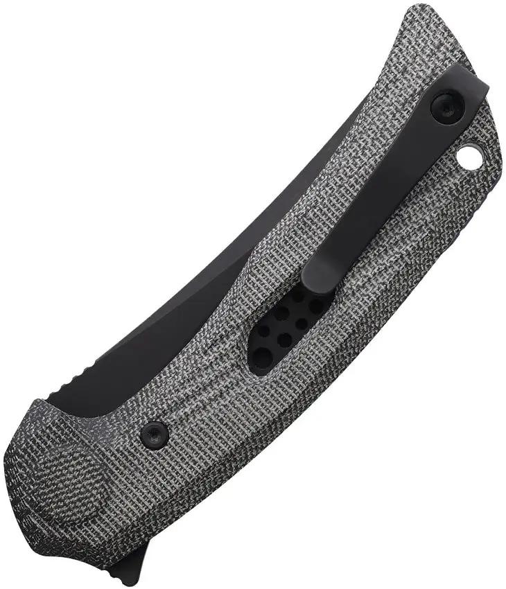 Reate Knives PL-7 Pivot Lock Folding Knife - 3.5 In Nitro V Blade With Black Micarta Handle by Reate Knives