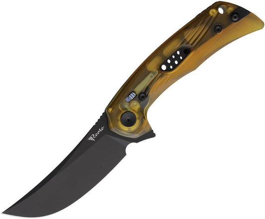 Reate Knives PL-7 Pivot Lock Ultem PL7 ULTEM BLK by Reate Knives