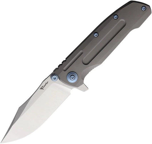 Reate Knives 9D V2 Framelock BB Carbon Fiber Satin 154CM Clip Point EDC for Collectors by Reate Knives