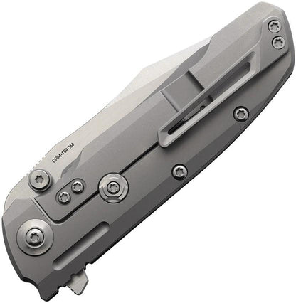 Reate Knives 9D V2 Framelock Carbon Fiber Handle Folder 154CM Satin Blade For EDC Enthusiasts by Reate Knives