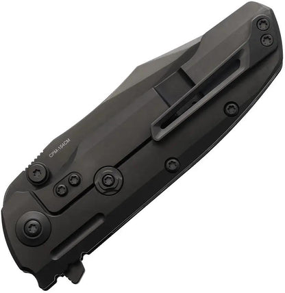 Reate Knives 9D V2 Framelock Premium EDC Knife - Carbon Fiber Handle With DLC 154CM Blade by Reate Knives
