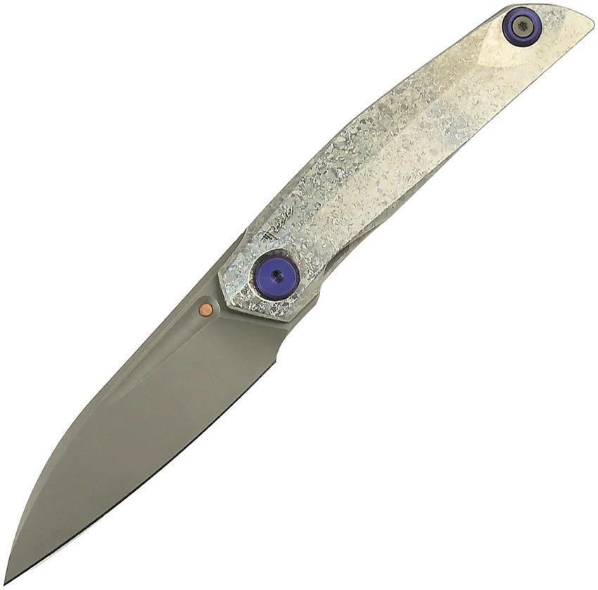 Reate Knives VK Anub Framelock Crystal Ti REA211 VK-ANUB by Reate Knives