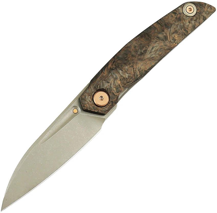 Reate Knives VK Anub Framelock Dark Matt REA214 VK-ANUB by Reate Knives