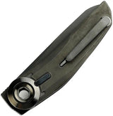 Reate Knives VK Tron - Premium Detent Action Folding Knife With Black DLC M390 For EDC Enthusiasts And Collectors by Reate Knives
