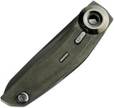 Reate Knives VK Tron - Premium Detent Action Folding Knife With Black DLC M390 For EDC Enthusiasts And Collectors by Reate Knives