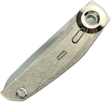 Reate Knives VK Tron Crystalized Folding Knife Detent Action With Satin M390 Blade For Collectors And EDC Enthusiasts by Reate Knives