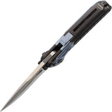 Reate Knives Terminator 6000 Framelock Knife - MagnaCut Blade With Crystallized Blue Titanium Onlay For Collectors by Reate Knives
