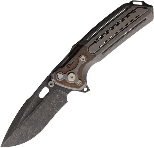 Reate Knives Terminator 6000 Framelock Cop T6000 COPPER by Reate Knives