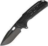 Reate Knives Terminator 6000 Framelock Knife With MagnaCut 4 Inch Blade Premium DLC Titanium For EDC Enthusiasts by Reate Knives