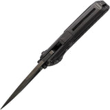 Reate Knives Terminator 6000 Framelock Knife With MagnaCut 4 Inch Blade Premium DLC Titanium For EDC Enthusiasts by Reate Knives