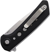Reate Knives PLXF Pivot Lock Knife Premium Nitro V Steel Black Canvas Micarta Extended Tang Pocket Clip EDC by Reate Knives