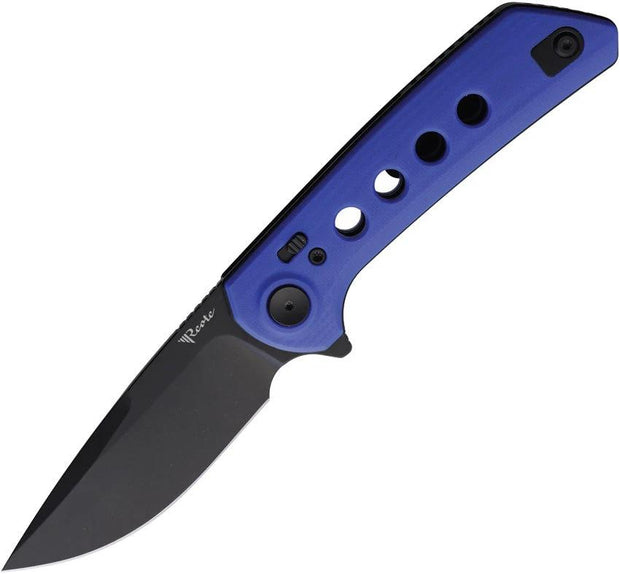 Reate Knives PL-XF Pivot Lock Blue G10 PVD PL-XF 14 by Reate Knives