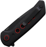 Reate Knives PL XF Nitro V Blade Pivot Lock EDC - Premium Nitro V Steel Blade With Black PVD Finish by Reate Knives