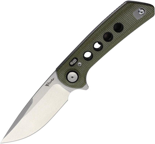 Reate Knives PL-XF Pivot Lock Grn Mic SW PL-XF 3 by Reate Knives