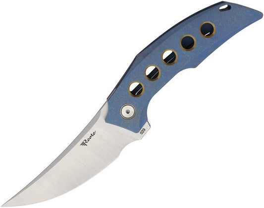 Reate Knives Velocity Framelock Blue/Bz VELOCITY 2 by Reate Knives
