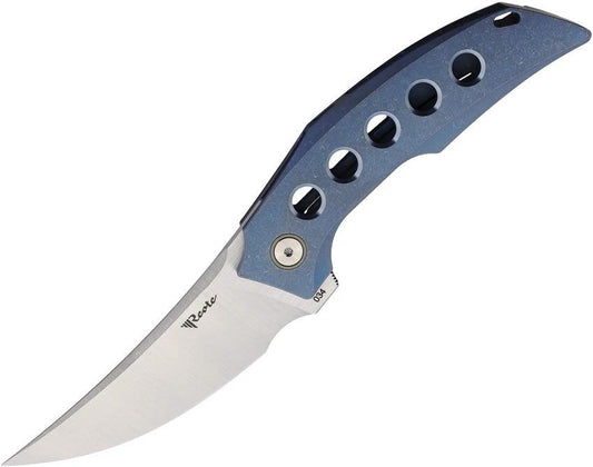 Reate Knives Velocity Framelock Blue VELOCITY 3 by Reate Knives