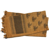 Red Rock Outdoor Gear Shemagh Head Wrap Dont Tread Motif Versatile Durable 42 Inch Cotton Scarf For Outdoor Enthusiasts by Red Rock Outdoor Gear