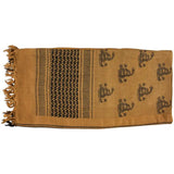 Red Rock Outdoor Gear Shemagh Head Wrap Dont Tread Motif Versatile Durable 42 Inch Cotton Scarf For Outdoor Enthusiasts by Red Rock Outdoor Gear