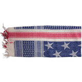 Red Rock Outdoor Gear Shemagh Head Wrap USA Flag Pattern 42x42 Cotton Multifunctional For Military And Tactical by Red Rock Outdoor Gear