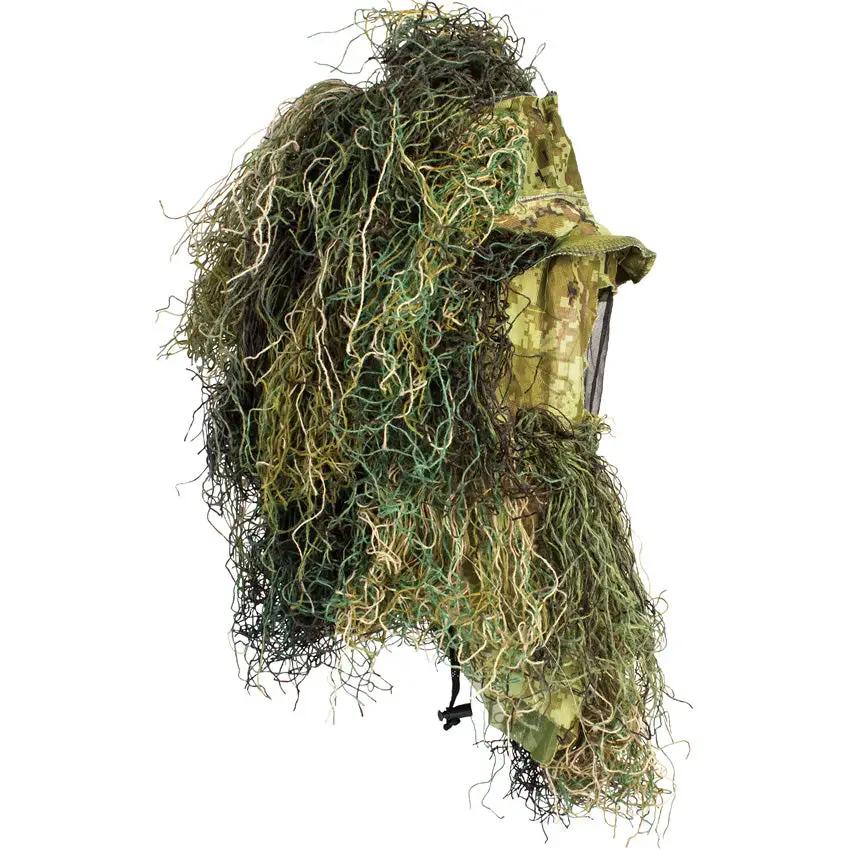 Red Rock Outdoor Gear Ghillie Suit Woodland 5-Piece for Hunters and Photographers Lightweight Camouflage by Red Rock Outdoor Gear