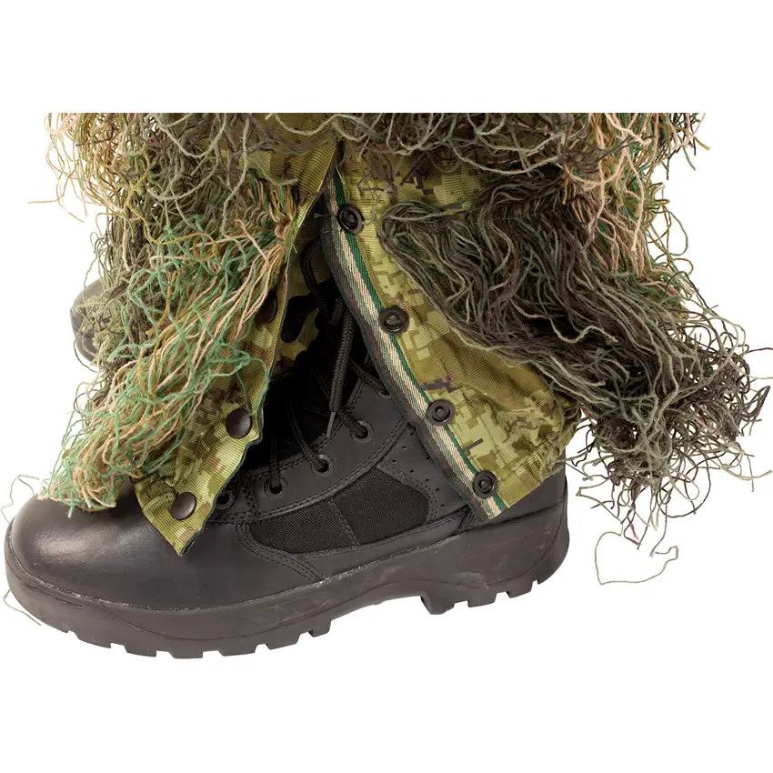 Red Rock Outdoor Gear Ghillie Suit Woodland 5-Piece for Hunters and Photographers Lightweight Camouflage by Red Rock Outdoor Gear