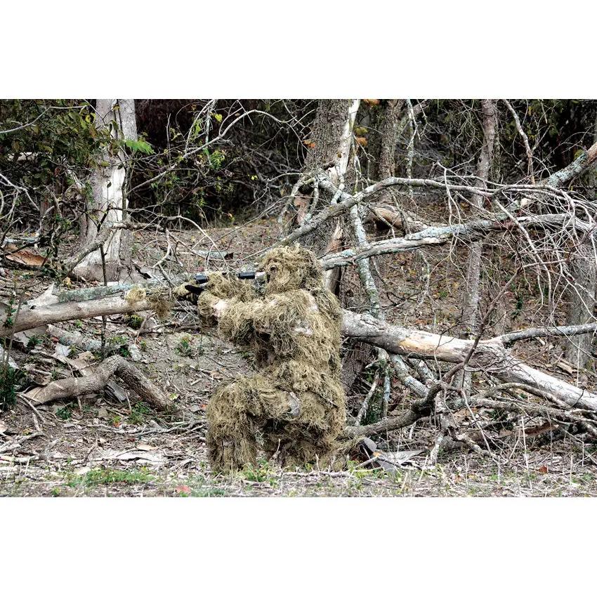 Red Rock Outdoor Gear Desert Ghillie Suit 5 Piece Lightweight Camouflage Kit For Hunters by Red Rock Outdoor Gear
