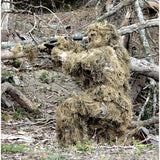 Red Rock Outdoor Gear Desert Ghillie Suit 5 Piece Lightweight Breathable Camo for Hunters XL XXL by Red Rock Outdoor Gear