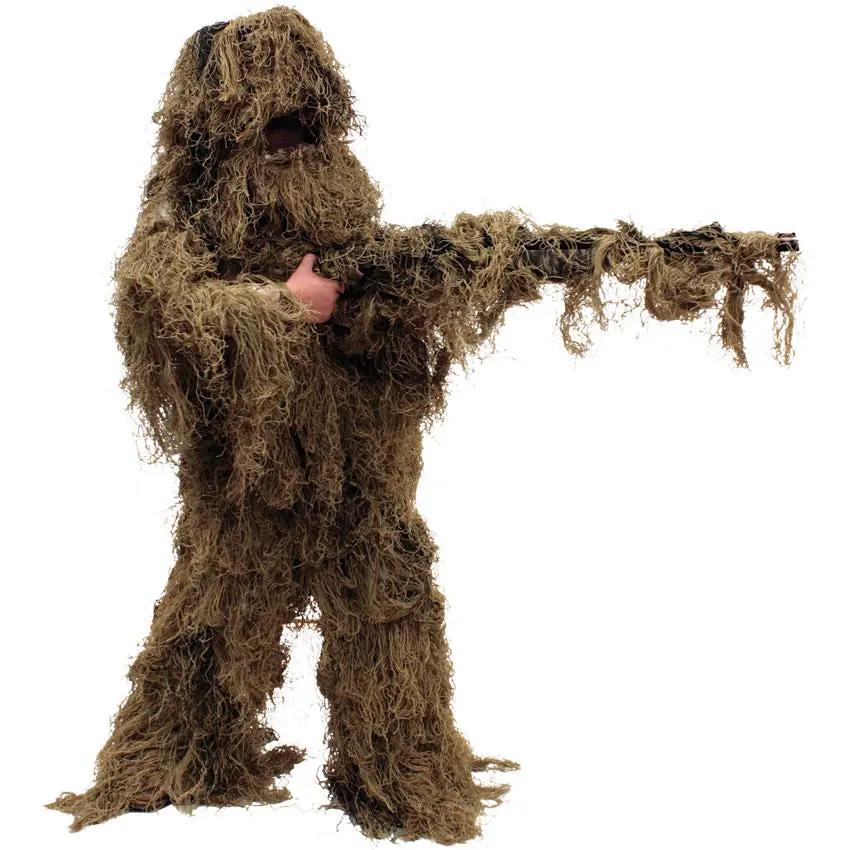 Red Rock Outdoor Gear Desert Ghillie Suit 5 Piece Lightweight Breathable Camo for Hunters XL XXL by Red Rock Outdoor Gear