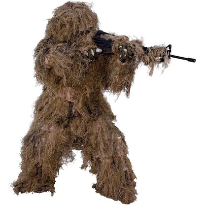 Red Rock Outdoor Gear Desert Ghillie Suit 5 Piece Lightweight Breathable Camo for Hunters XL XXL by Red Rock Outdoor Gear