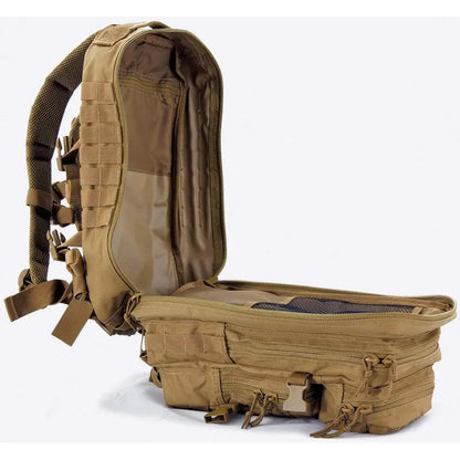 Red Rock Outdoor Gear Assault Pack Coyote Rugged Modular Backpack For Hikers Campers Prep Enthusiasts by Red Rock Outdoor Gear